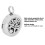 Aromatherapy Locket Diffuser Pendant Tree Shape Stainless Steel Hollow Essential Oil Container 8