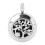 Aromatherapy Locket Diffuser Pendant Tree Shape Stainless Steel Hollow Essential Oil Container 10