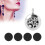 Aromatherapy Locket Diffuser Pendant Tree Shape Stainless Steel Hollow Essential Oil Container 14