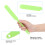 Spatola in silicone per cera, applicatore verde riutilizzabile 6