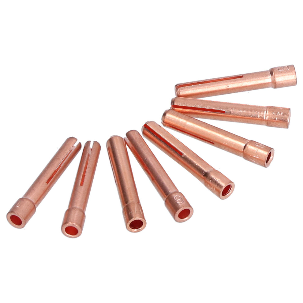 20Pcs Tig Collet 1.6Mm Orifice Tungsten Electrode For Qq150 Welding Torch Accessories Wpâ9F 9391322213836