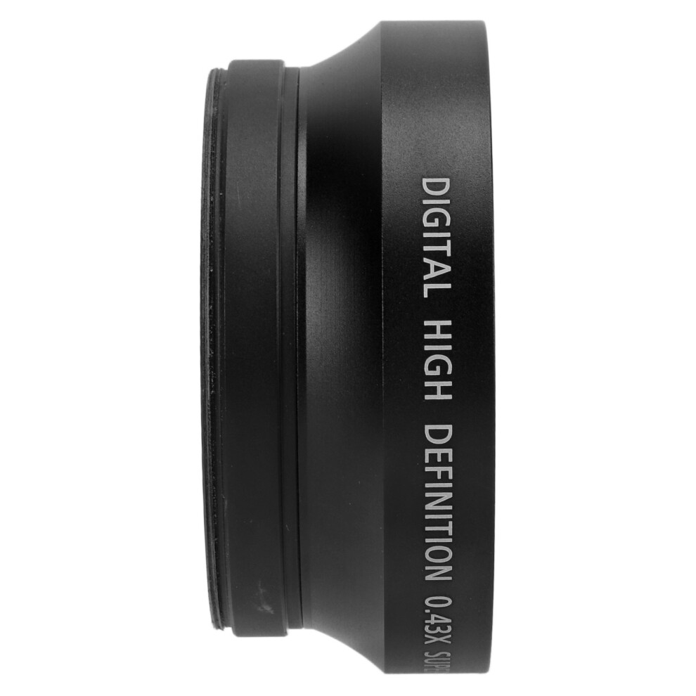 72Mm 0.43X Wide Angle Macro Lens For Camera Lens With 72Mm Filter Diameter With Storage Bag 8241322213873