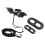 Set papillon lucertola e imbracatura regolabile - Argento 14