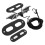 Set papillon lucertola e imbracatura regolabile - Argento 2
