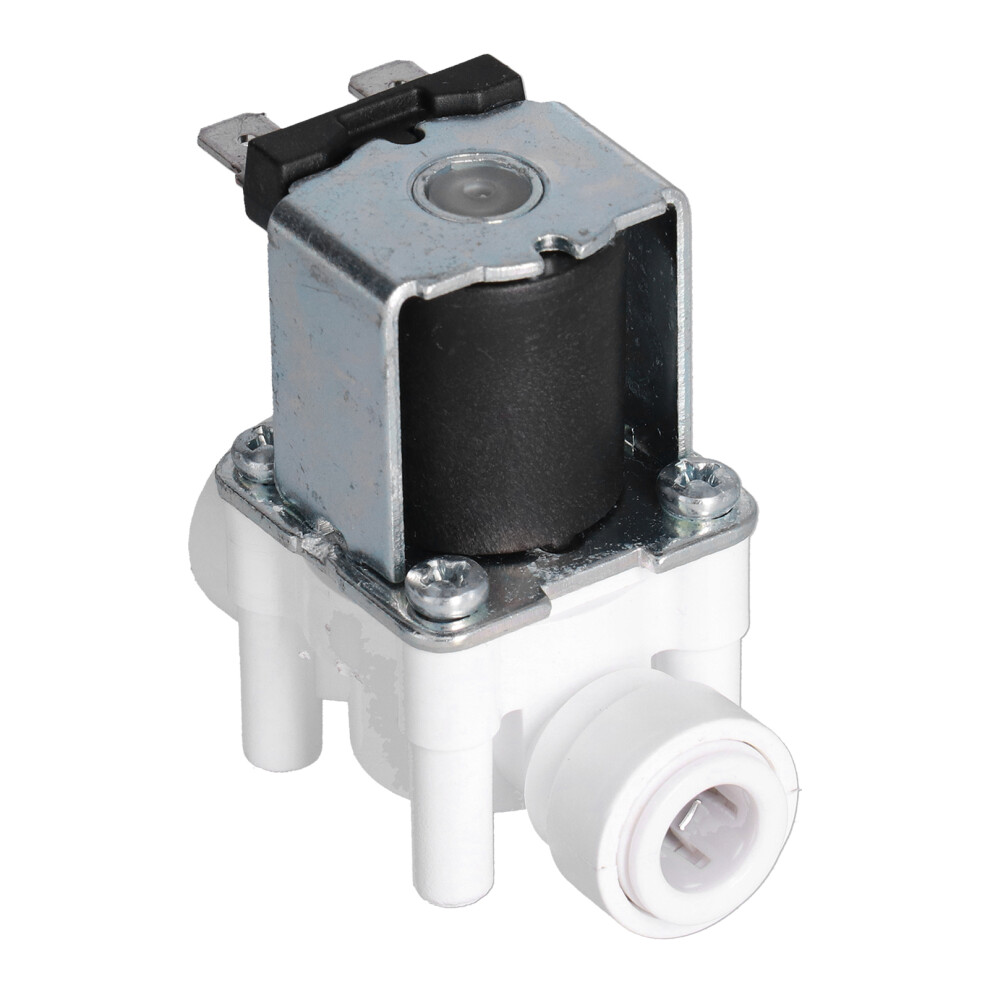 Plastic Electric Solenoid Valve 3/8In Quick Connector Normally Closed Solenoids Valvesac220v 8741322214622