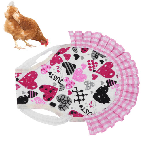 Tablier doux multifonction pour poulet en coton-lin