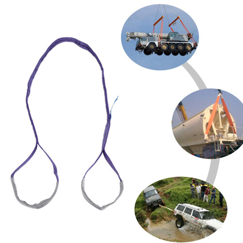 Élingue de levage plate en sangle PES 1 t 2 m Violet 2