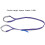 Élingue de levage plate en sangle PES 1 t 2 m Violet 12
