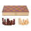 Jeu d'échecs en bois pliable Robin Wood 30x30 cm 2