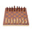 Jeu d'échecs en bois pliable Robin Wood 30x30 cm 6