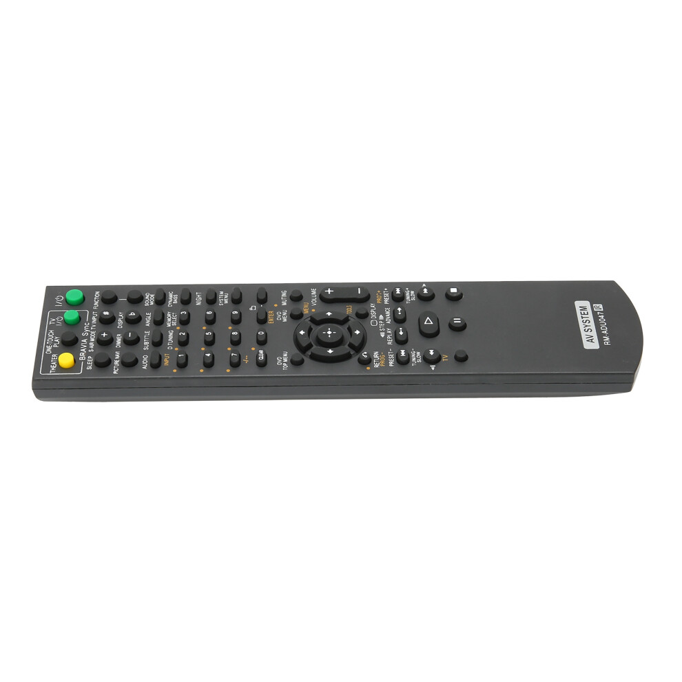 Rmadu047 Remote Control For Sony Replacement Remote Control For Sony Dvd Player Receiver Black 9361322217387