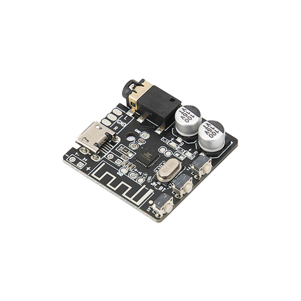 Bluetooth 5.0 Audio Receiver Board Wireless Stereo Music Amplifier Module For Mp3 Playerblack 8201322217431
