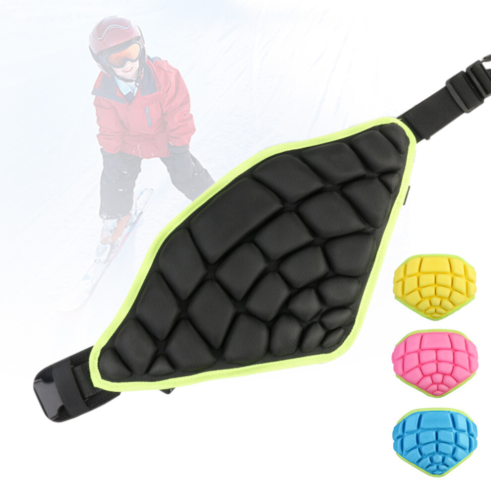 3-12 Children Sports Butt Pad Thicken EVA Padded Hip Protector Adjustable Kids Hip Protective Pad Heavy Duty Gear Guard for Skating Snowboa