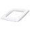 4 pezzi di cornice da ricamo bianca 15,2 x 15,2 cm 6