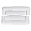 4 pezzi di cornice da ricamo bianca 15,2 x 15,2 cm 1
