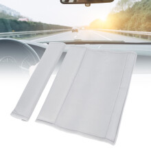 2 pièces de coussins d'épaule pour ceinture de sécurité gris 45 g 1,6 oz