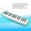 Clavier Air Piano à 32 touches, embouchure courte, vert 3