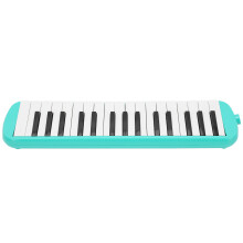 Air Piano Keyboard 32 Key Professional Mouth Pianos Melodica with Short MouthpieceGreen