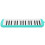 Clavier Air Piano à 32 touches, embouchure courte, vert 1