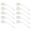 10 pezzi Queen Bee Catcher Pipe, trasparente 15,5x3,5 cm 1