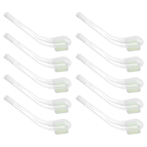 10 pezzi Queen Bee Catcher Pipe, trasparente 15,5x3,5 cm 1