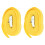 Sangle de fixation 25 mm sangle d’arrimage 3 m boucle jaune zinguée 14