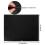 Housse antigel 600D, noir, 101,6 x 61 cm 2