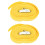 Sangle de fixation 25 mm sangle d’arrimage 3 m boucle jaune zinguée 15