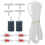 Kit di accessori per pompa dell'aria per acquario in plastica 14