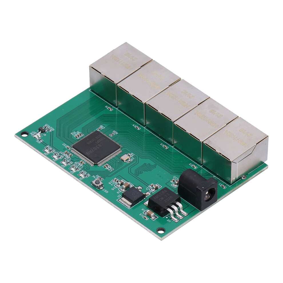 5 Port Switch Module 1000M 100M Active Gigabit Ethernet Block Based For Rtl8367rb Dc 5V 7631322224466
