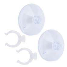Ventosa con clip da 16-22 mm per acquario in plastica