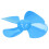XR-147 10 pezzi 60mm 4-lame eliche per barca blu 2mm 9