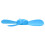 XR-147 10 pezzi 60mm 4-lame eliche per barca blu 2mm 7