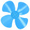 XR-147 10 pezzi 60mm 4-lame eliche per barca blu 2mm 11