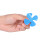 XR-147 10 pezzi 60mm 4-lame eliche per barca blu 2mm 6
