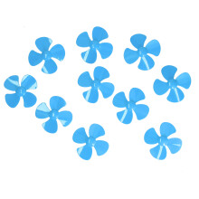 XR-147 10 pezzi 60mm 4-lame eliche per barca blu 2mm