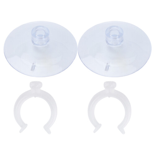 Ventosa per tubi d'aria 22-25mm, clip plastico 1