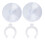 Ventosa per tubi d'aria 22-25mm, clip plastico 15