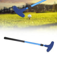 Ausziehbarer beidseitiger Golf-Putter mit Skala, 53-93cm, Blau