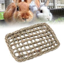 Tapis d'activité en herbe marine pour lapins, chinchillas et hamsters — à mâcher et à protéger