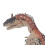 Cryolophosaurus modèle de simulation en PVC 15  11  6,5 cm 4