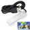 Éclairage d'aquarium à charge USB couleur verte 6x2.2cm 1