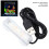 Éclairage d'aquarium à charge USB couleur verte 6x2.2cm 9