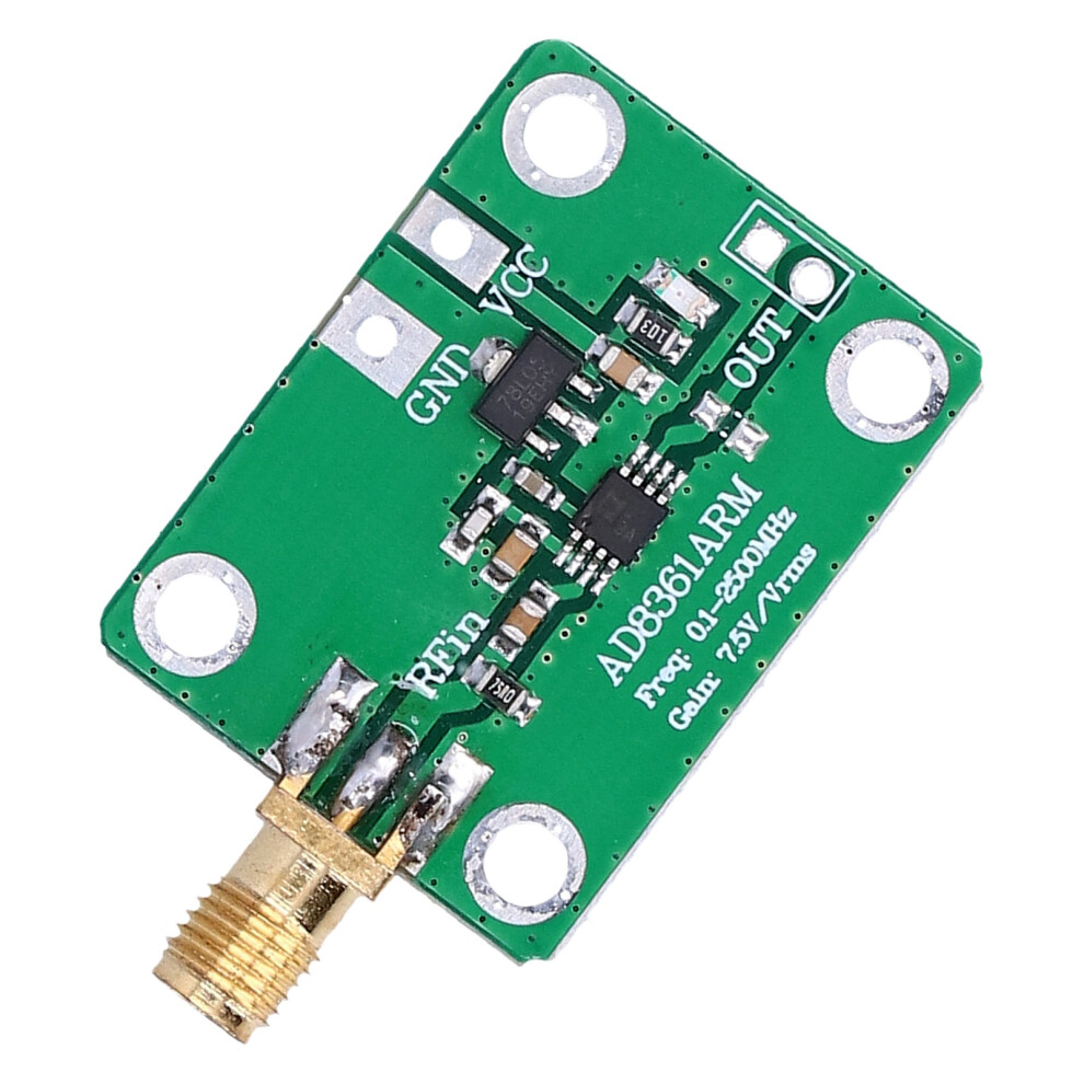 Frequency Detector Module Rf Microwave Am Detection Board 0.1Â2.5Ghz Accessory Ad8361 8321322228708