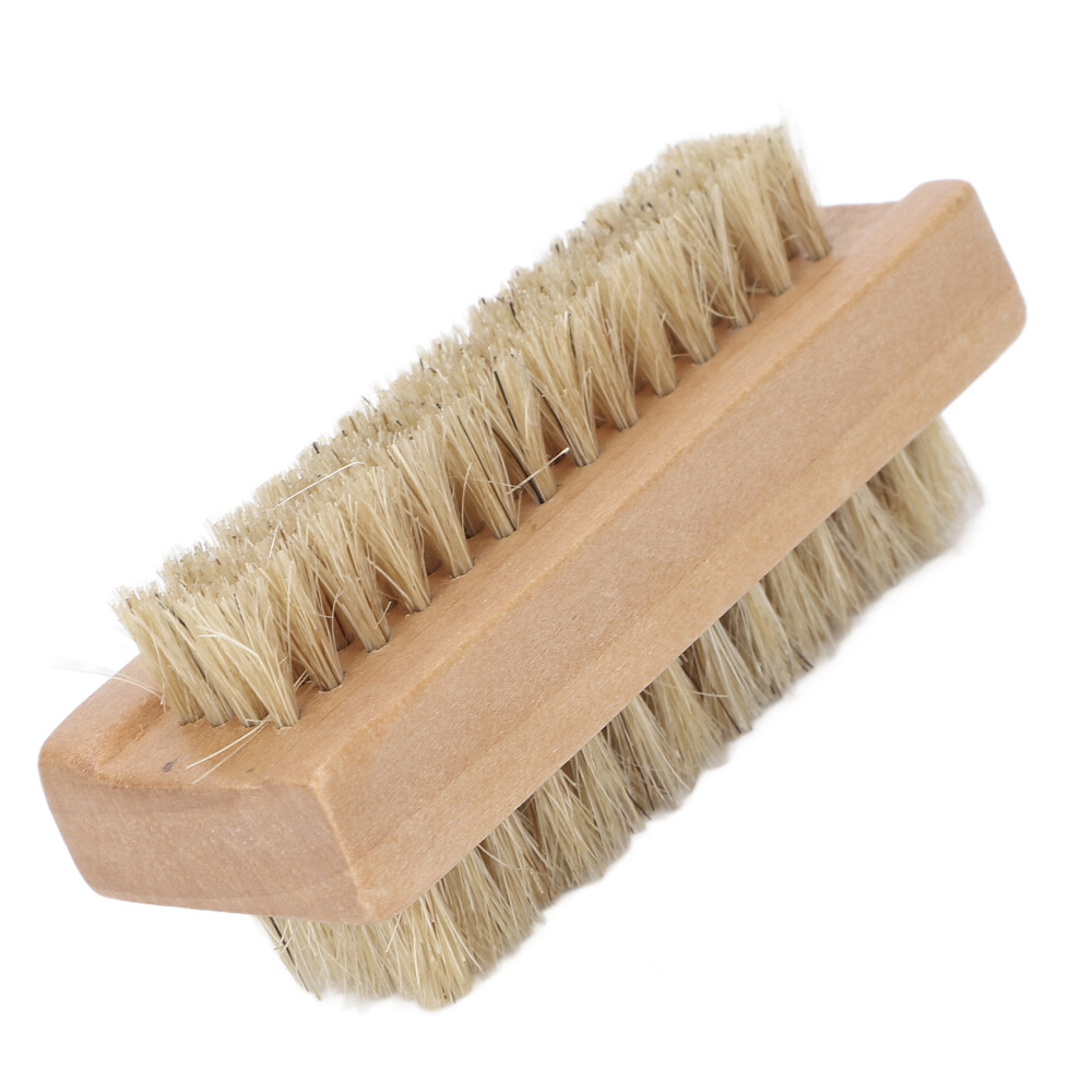 Nail Brush Fingernail Toenail Cuticle Cleaning Double Sides Wooden Manicure Pedicure Brush