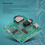 Modulo amplificatore stereo con PCB verde PAM8406 3W 5W 5
