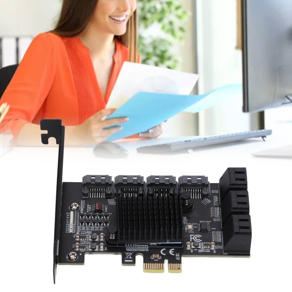 Sata Pci E Card Ide/Ahci Mode Asm Chip 7 Pin Connection Terminals Expansion Cards For Win Xp (Not Inclube Hard Disk) 6911322230331