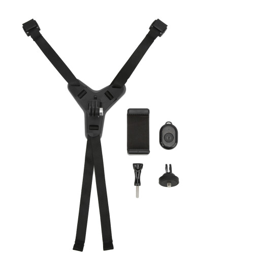 Casco nero con mentoniera frontale, 6-8,6 cm, 180 mAh 1
