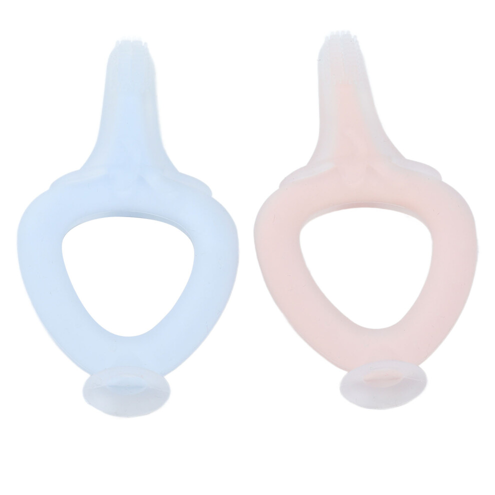 Baby Toothbrush Lightweight Portable Safe Harmless Silicone Infant Training Toothbrush