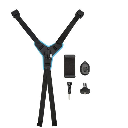 Supporto frontale blu per mento CR2032 180mAh 6-8.6cm 1